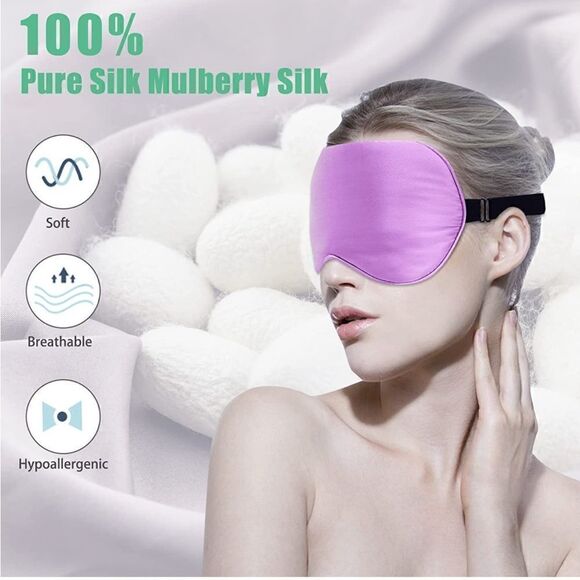 2 Pack of Sleeping Masks - Picture 3 of 4